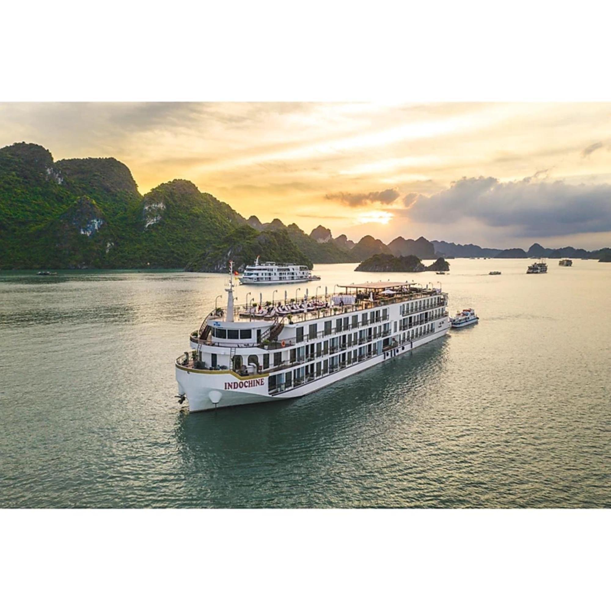 Indochine Cruise Lan Ha Bay Ha Long Exterior foto
