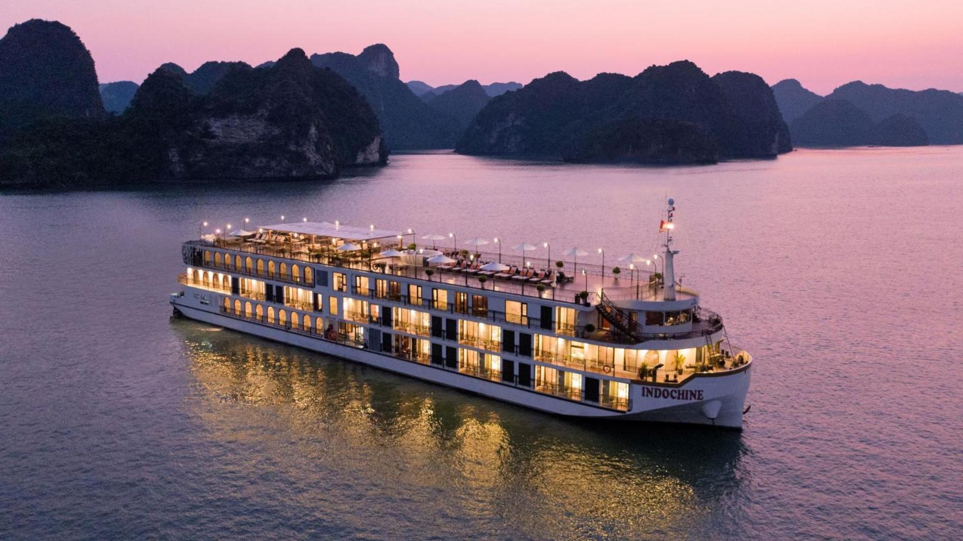 Indochine Cruise Lan Ha Bay Ha Long Exterior foto