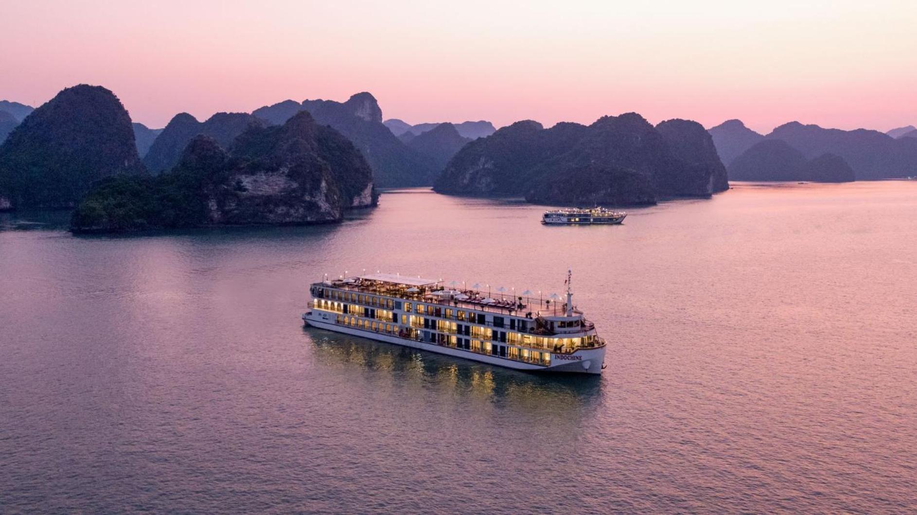 Indochine Cruise Lan Ha Bay Ha Long Exterior foto