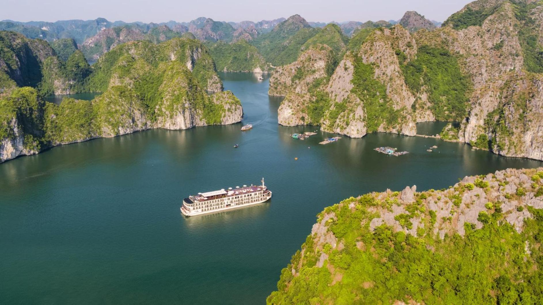 Indochine Cruise Lan Ha Bay Ha Long Exterior foto